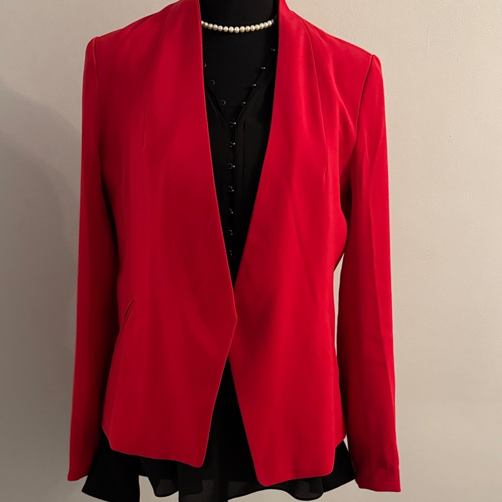 Banana Republic Vibrant Red Women's Blazer